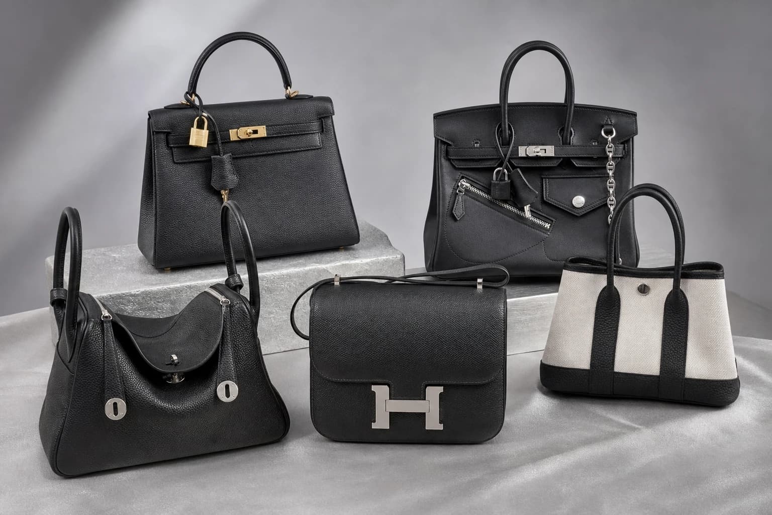 Подборка сумок Hermes разных моделей из каталога YeezyUnique