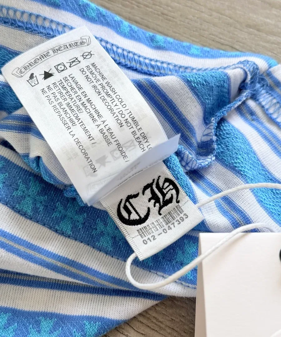 Внутренний wash-tag футболки Chrome Hearts