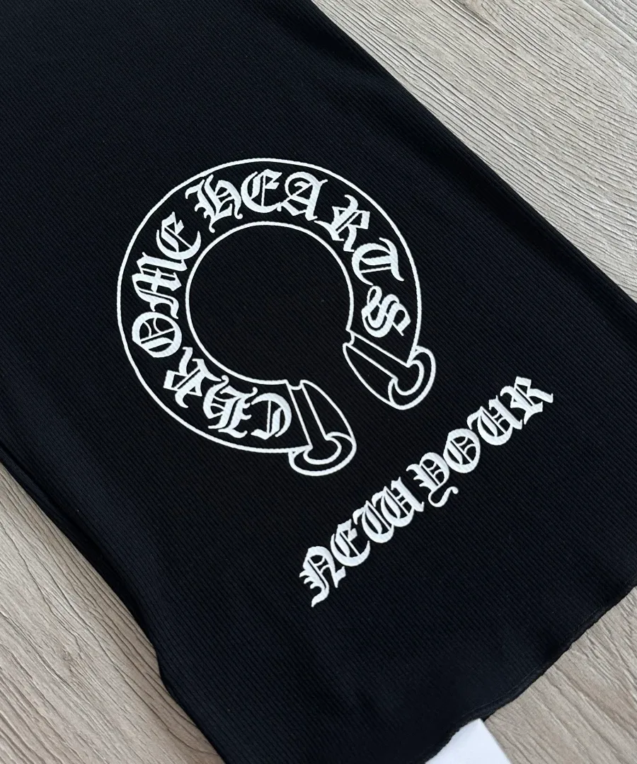 Нижняя часть спинки майки Chrome Hearts с принтом New York