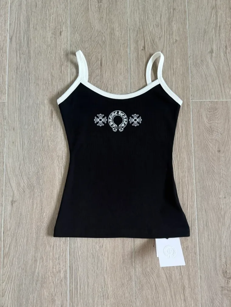 Chrome Hearts топ на бретелях