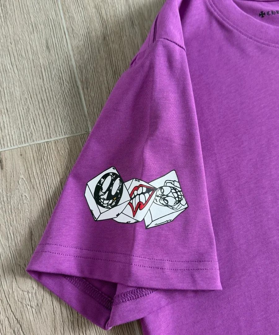Рукав футболки Chrome Hearts x Matty Boy с принтом