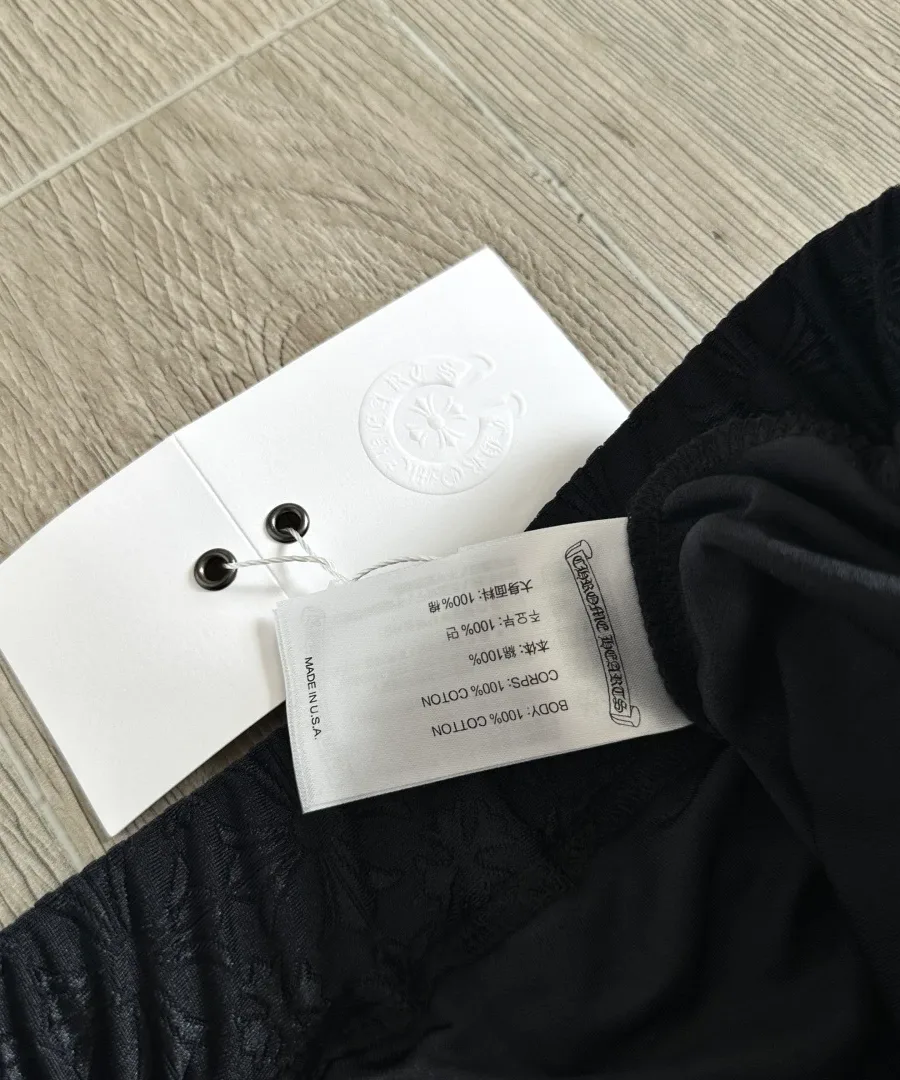 Бирка с составом ткани юбки Chrome Hearts (100% хлопок)