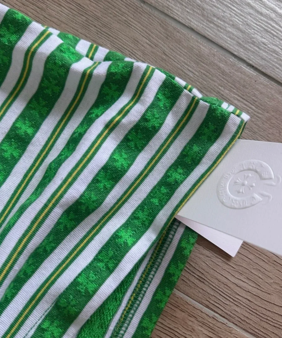 Бирка укороченной футболки Chrome Hearts