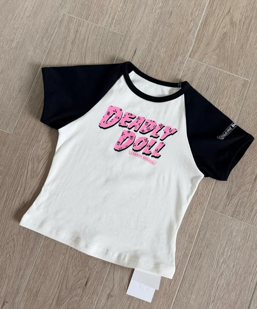 Топ Chrome Hearts x Deadly Doll, вид под углом