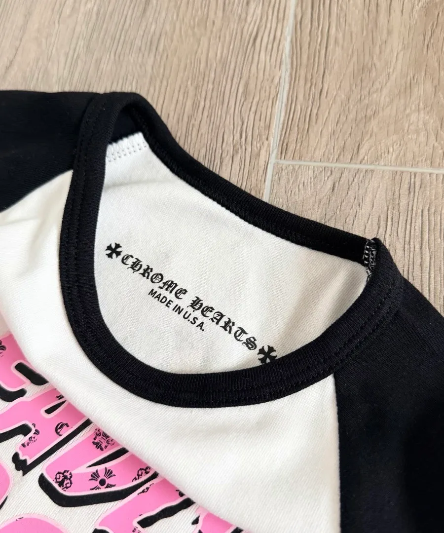 Внутренний ярлык топа Chrome Hearts x Deadly Doll