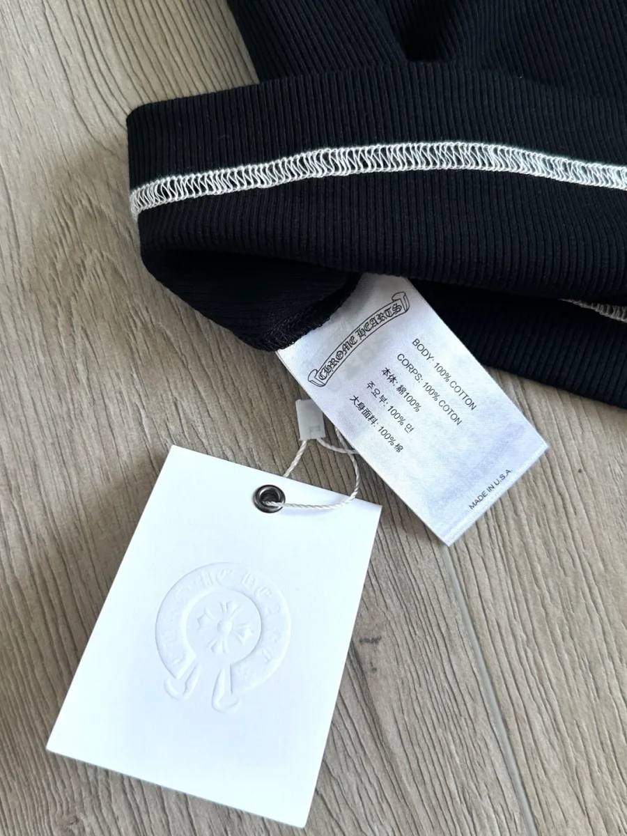 Внутренние бирки майки Chrome Hearts