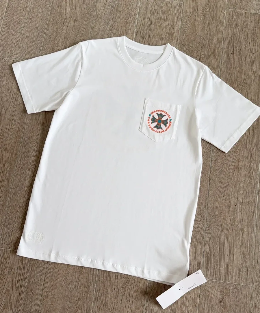 Белая футболка Chrome Hearts Miami Limited Edition под углом