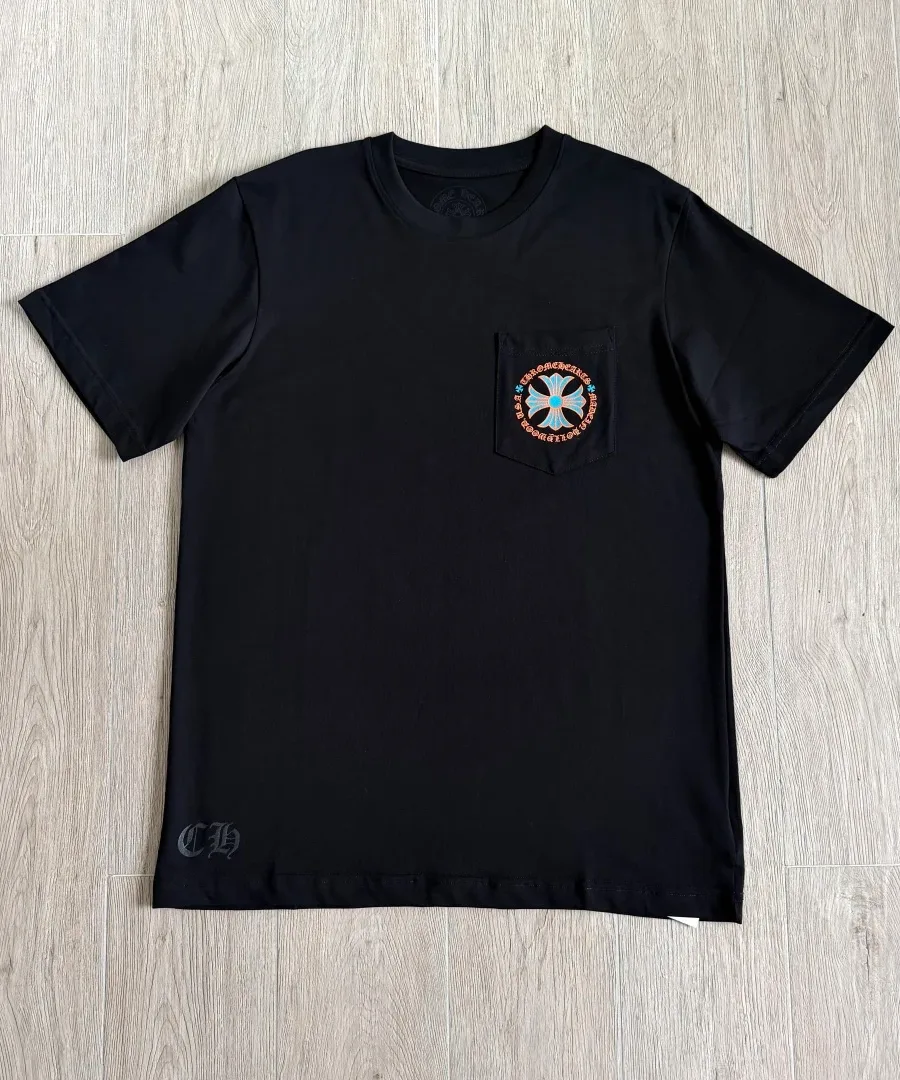 Черная футболка Chrome Hearts Miami Limited Edition вид спереди