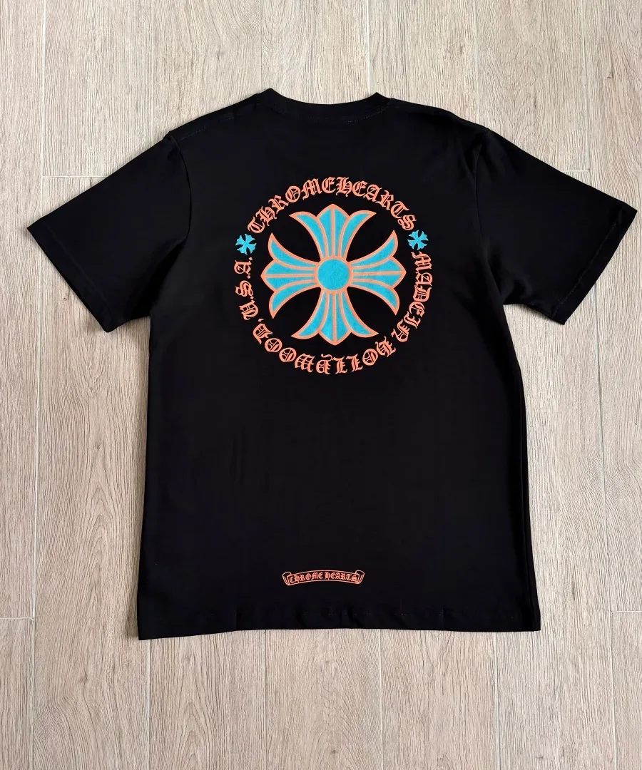 Черная футболка Chrome Hearts Miami Limited Edition вид сзади
