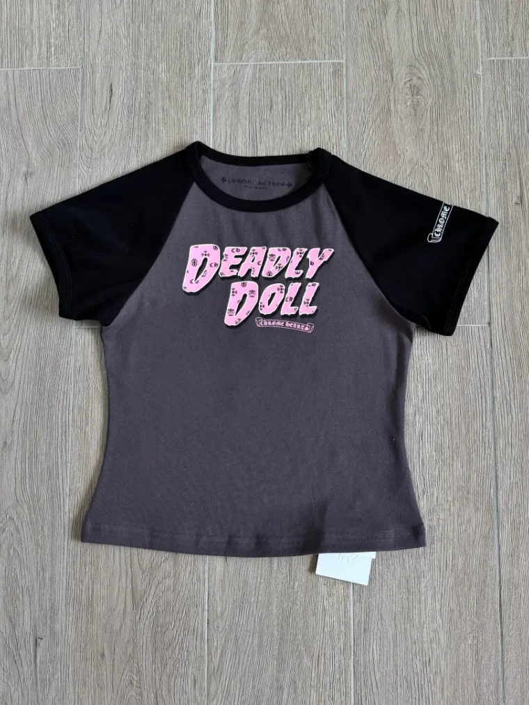 Chrome Hearts x Deadly Doll Топ-футболка