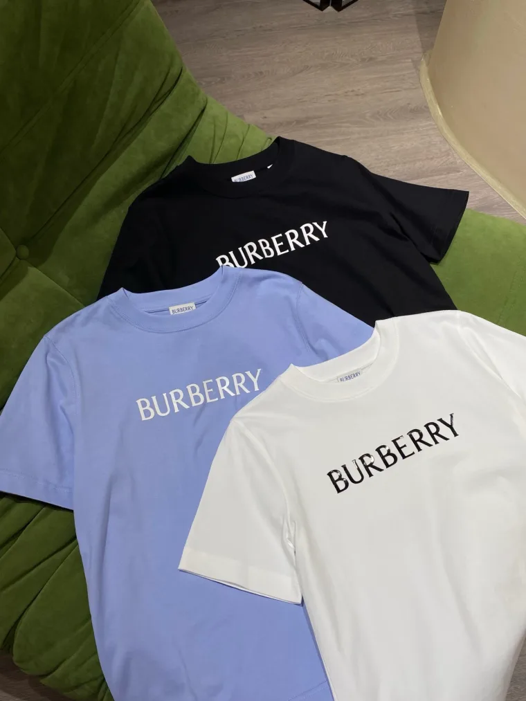 Burberry Хлопковая футболка с принтом-логотипом