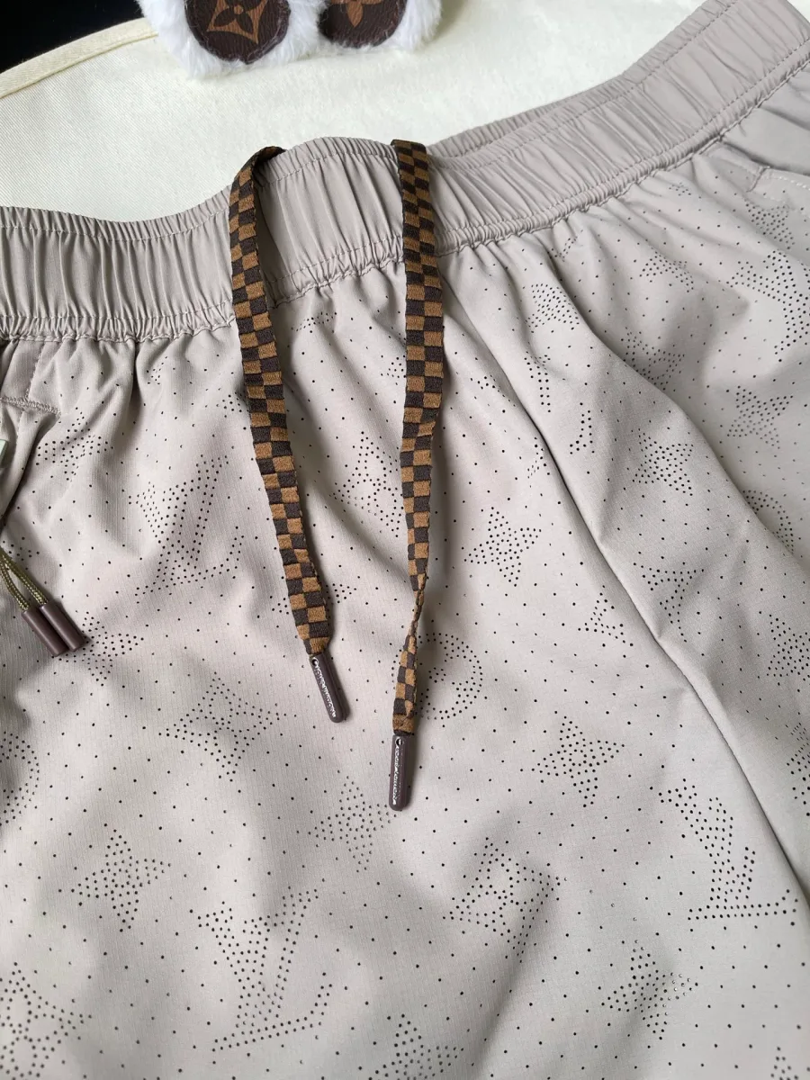 Эластичный пояс со шнурком с шашечным узором Damier
