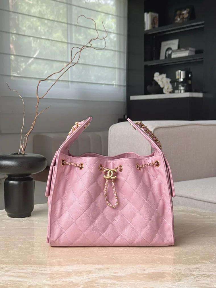 Chanel Розовая сумка Hobo