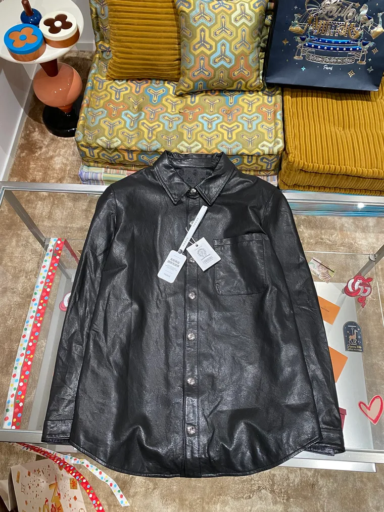 Chrome Hearts Кожаная куртка