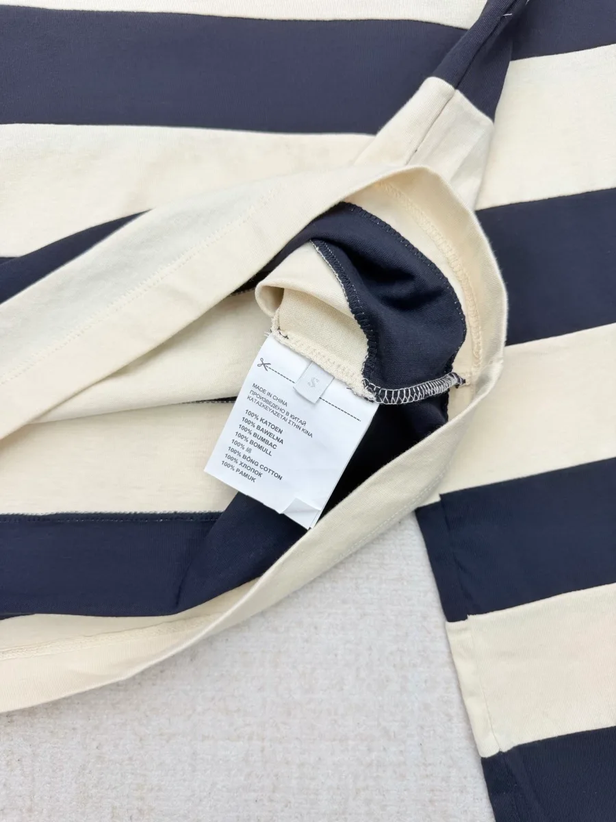Внутренняя вшивная бирка с рекомендациями по уходу