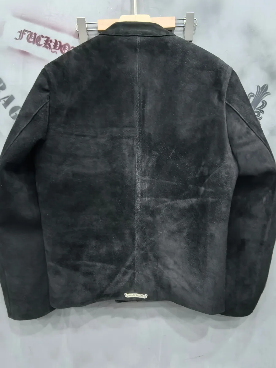 Chrome Hearts замшевая куртка