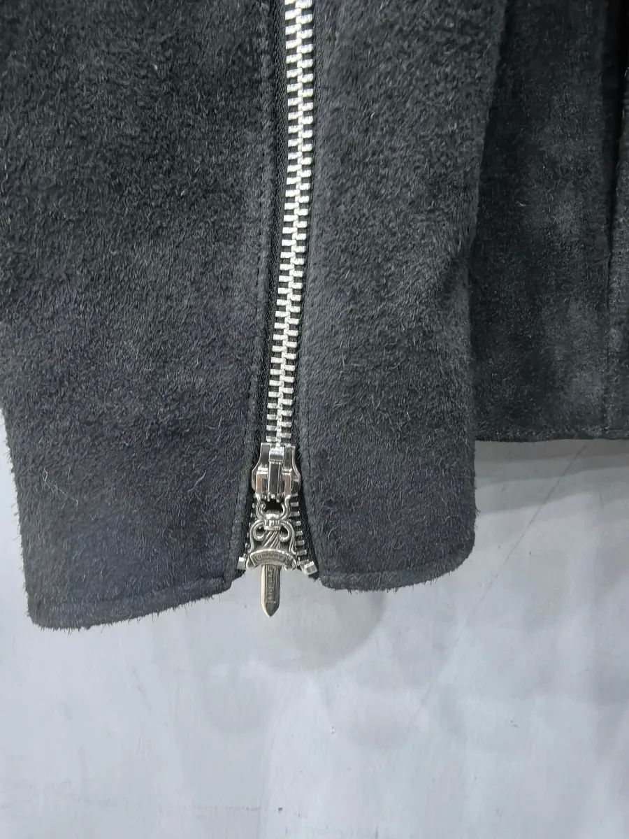 Chrome Hearts замшевая куртка