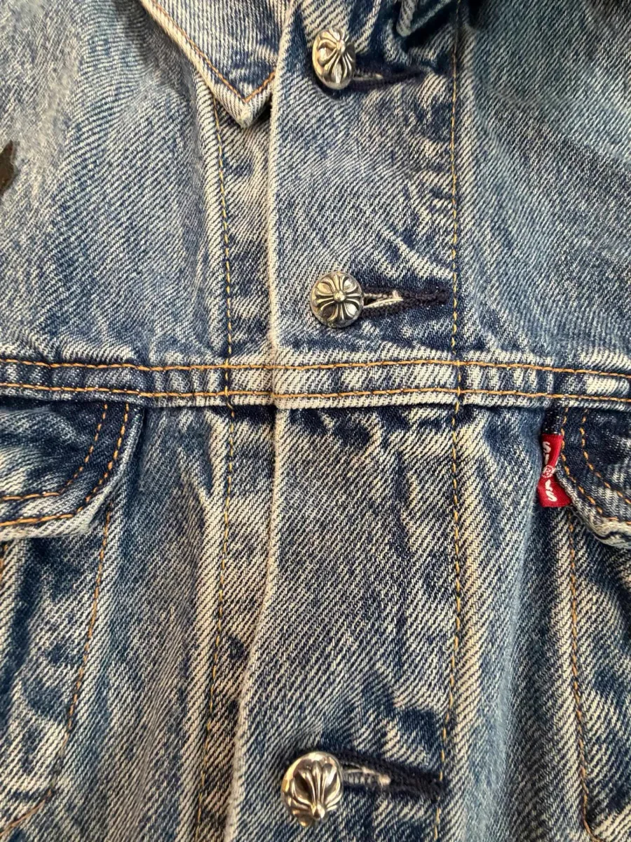 Chrome Hearts x Levi's Джинсовая куртка