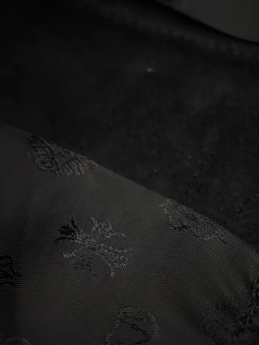 Chrome Hearts Кожаная юбка