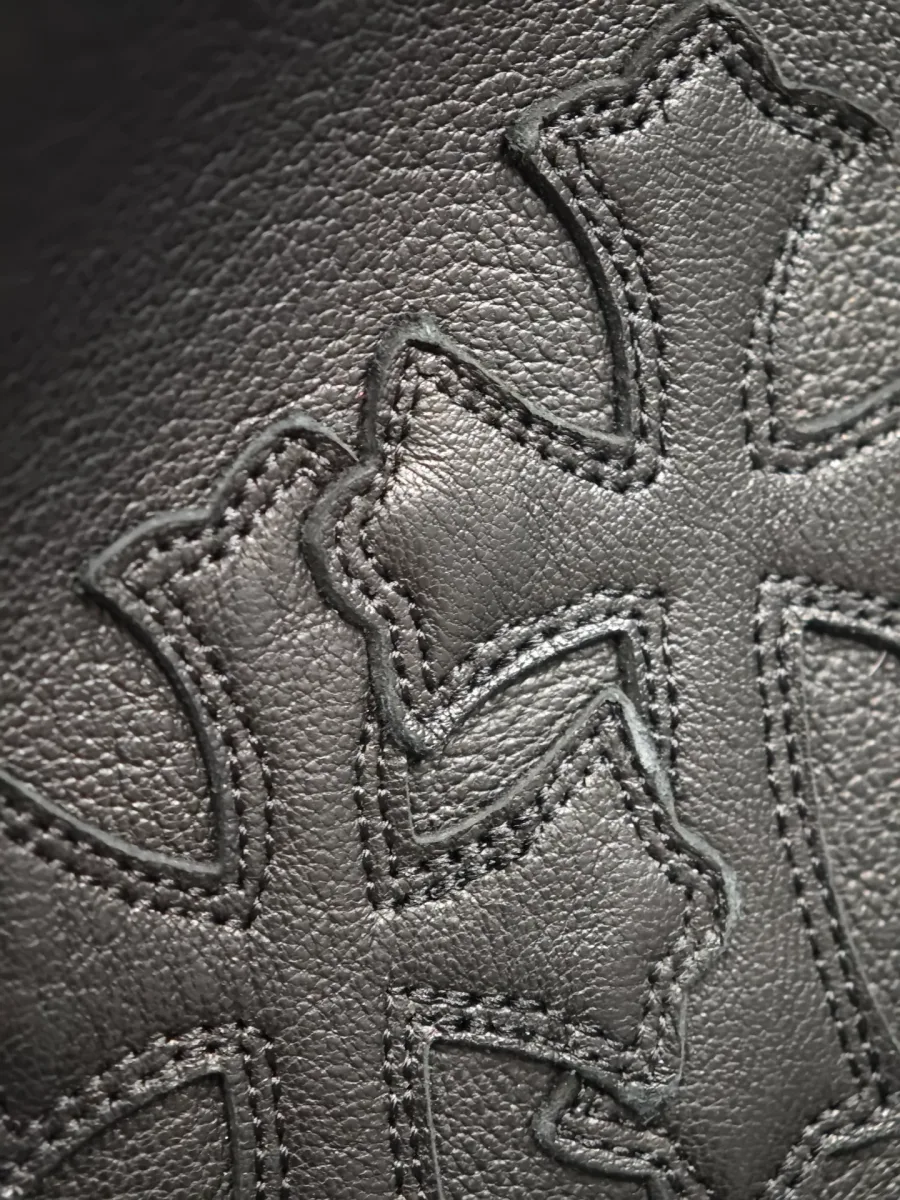 Chrome Hearts Кожаная юбка