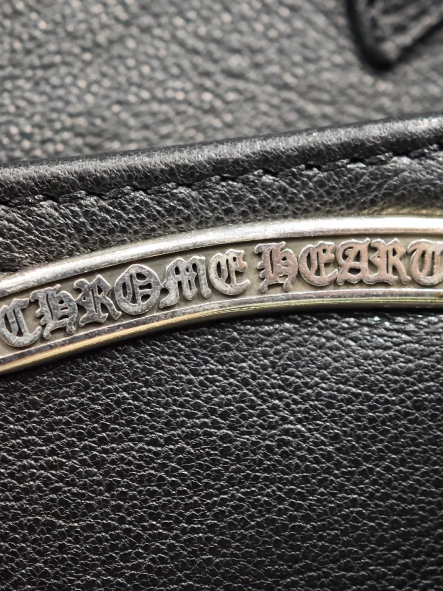 Chrome Hearts Кожаная юбка