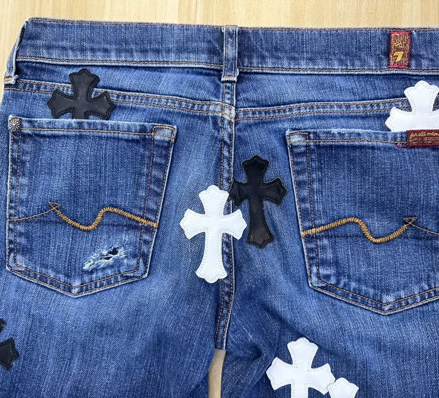 Джинсы Chrome Hearts