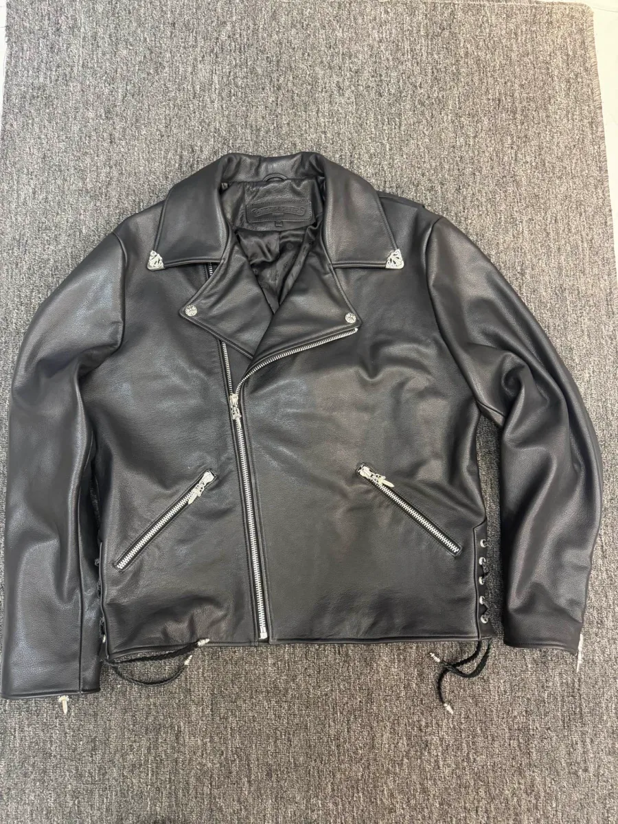 Кожаная куртка Chrome Hearts JJ Dean
