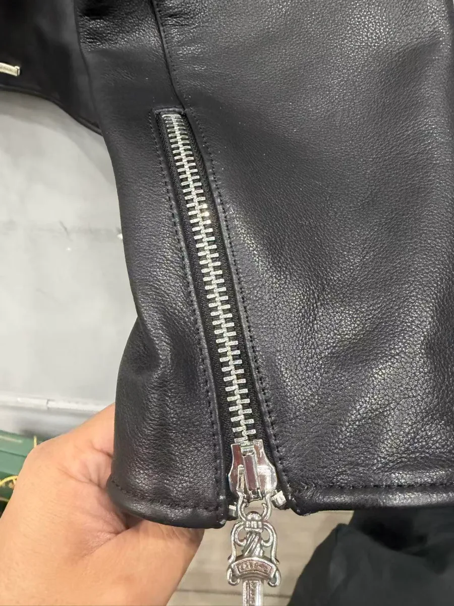 Кожаная куртка Chrome Hearts JJ Dean