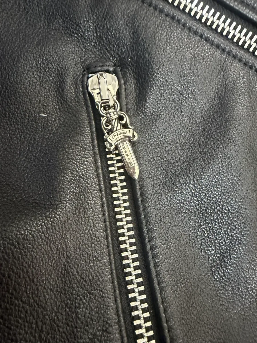 Кожаная куртка Chrome Hearts JJ Dean