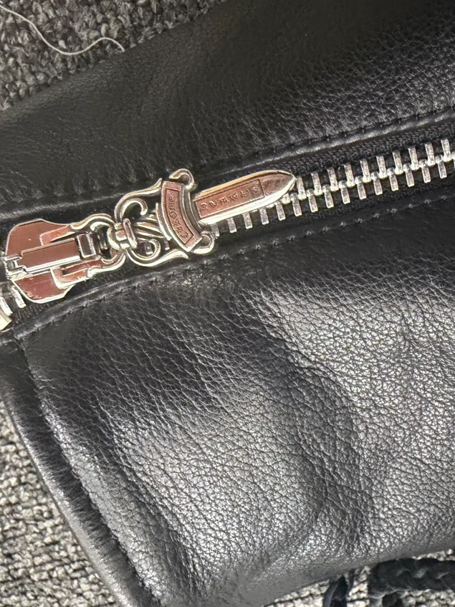 Кожаная куртка Chrome Hearts JJ Dean