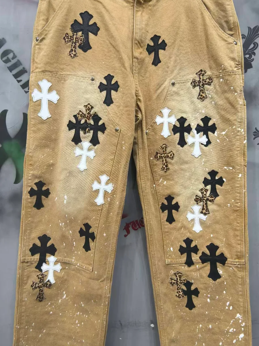 Брюки Chrome Hearts x Carhartt B01