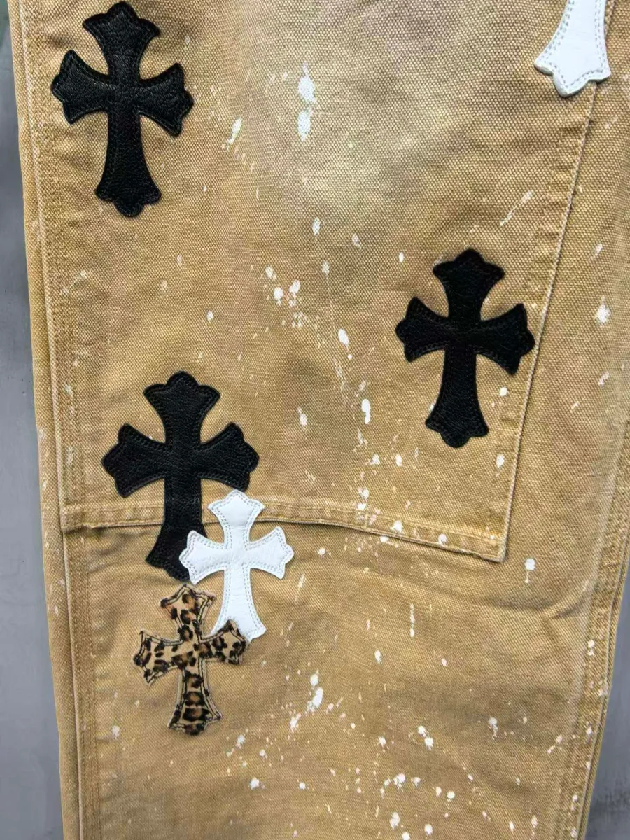 Брюки Chrome Hearts x Carhartt B01