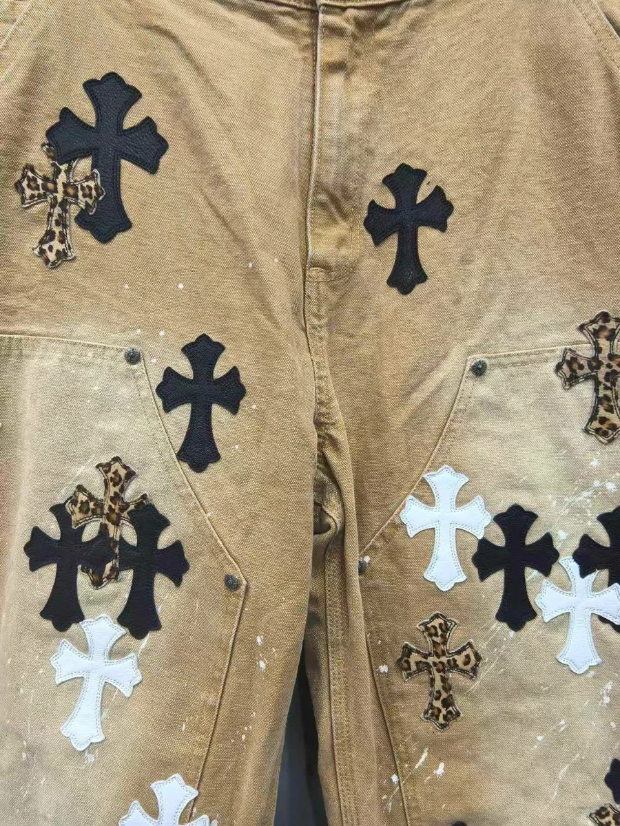 Брюки Chrome Hearts x Carhartt B01