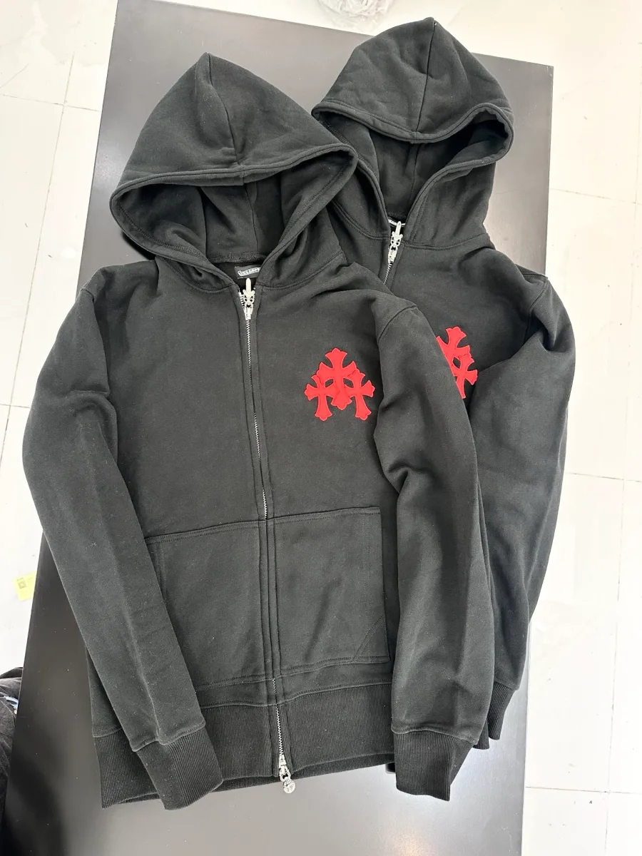 Chrome Hearts зип-худи