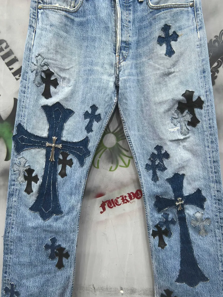 Джинсы Chrome Hearts x Levi's 501