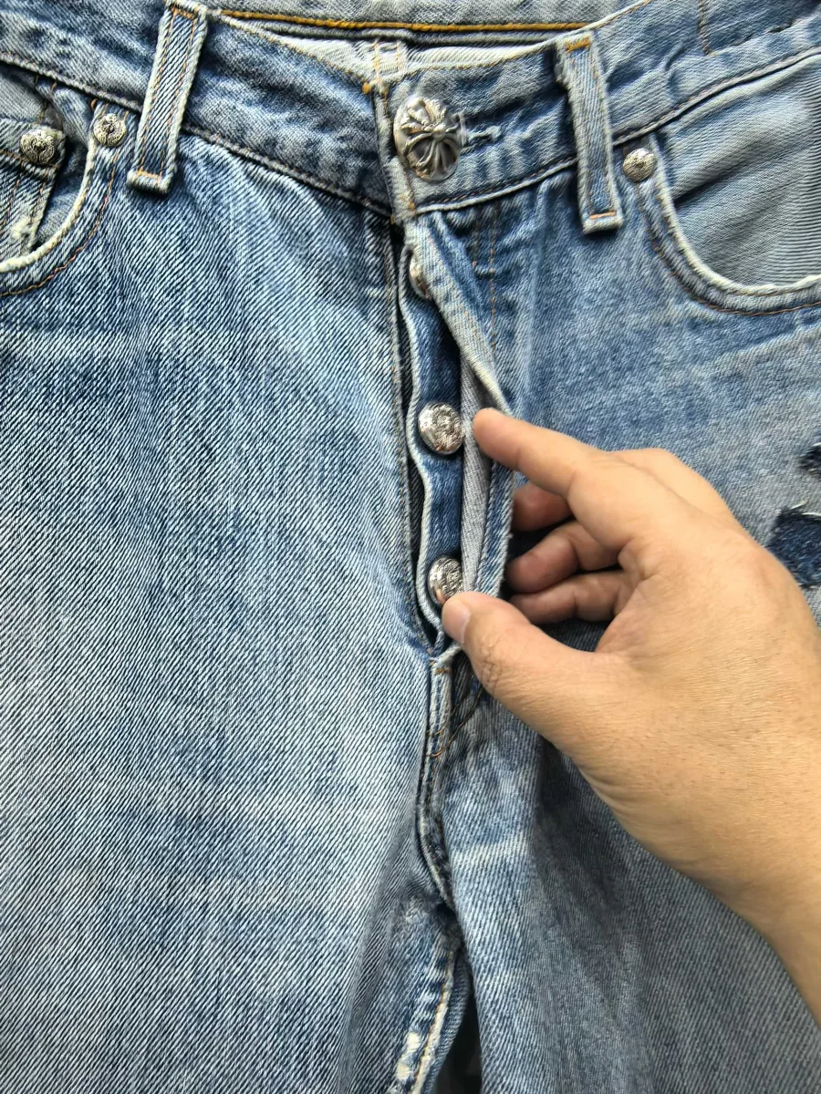 Джинсы Chrome Hearts x Levi's 501