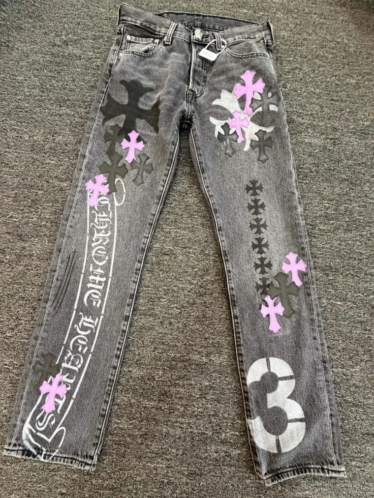 Chrome Hearts x Levi's 501 джинсы
