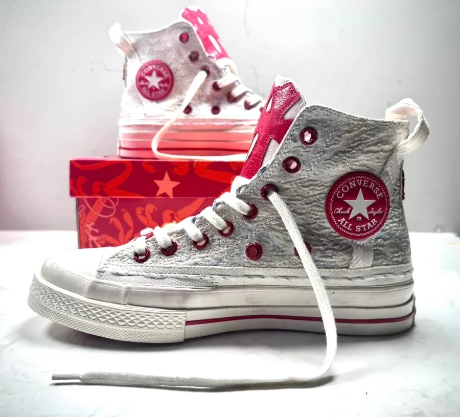 Кеды Chrome Hearts x Converse Chuck 70