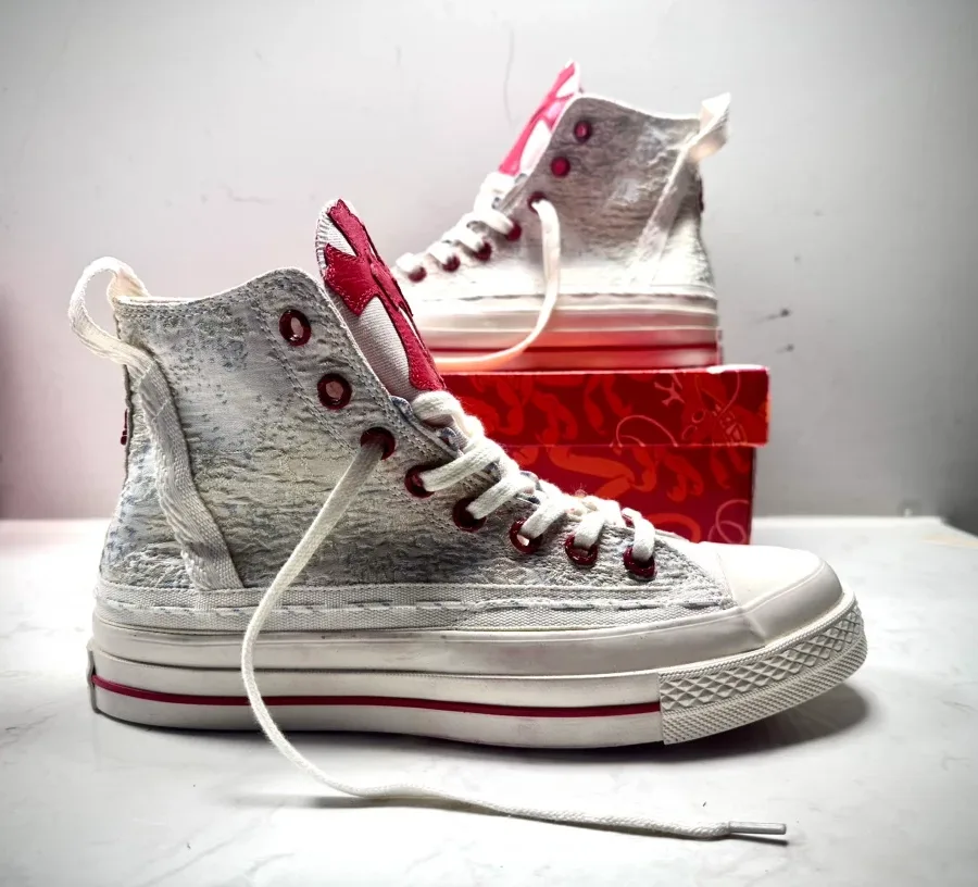 Кеды Chrome Hearts x Converse Chuck 70