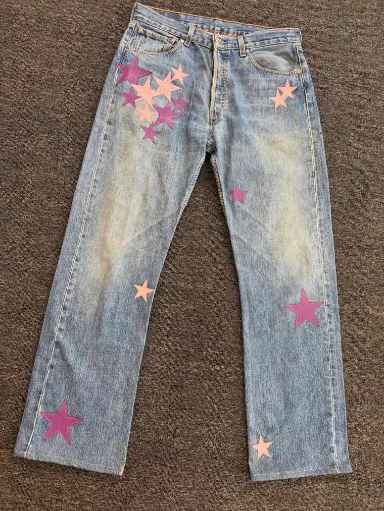 Chrome Hearts Джинсы Chrome Hearts x Levi's 501