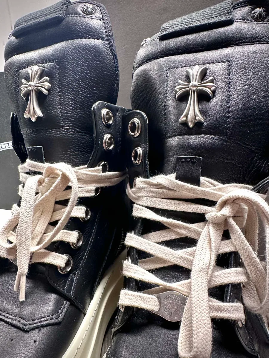 Chrome Hearts x Rick Owens Кеды Geobasket