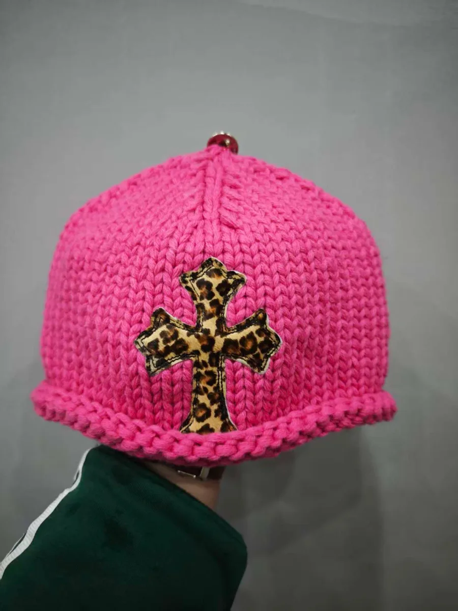 Вязаная шапка Chrome Hearts