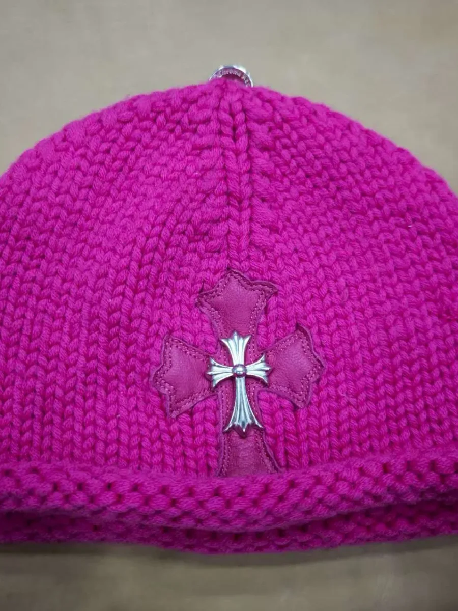 Вязаная шапка Chrome Hearts