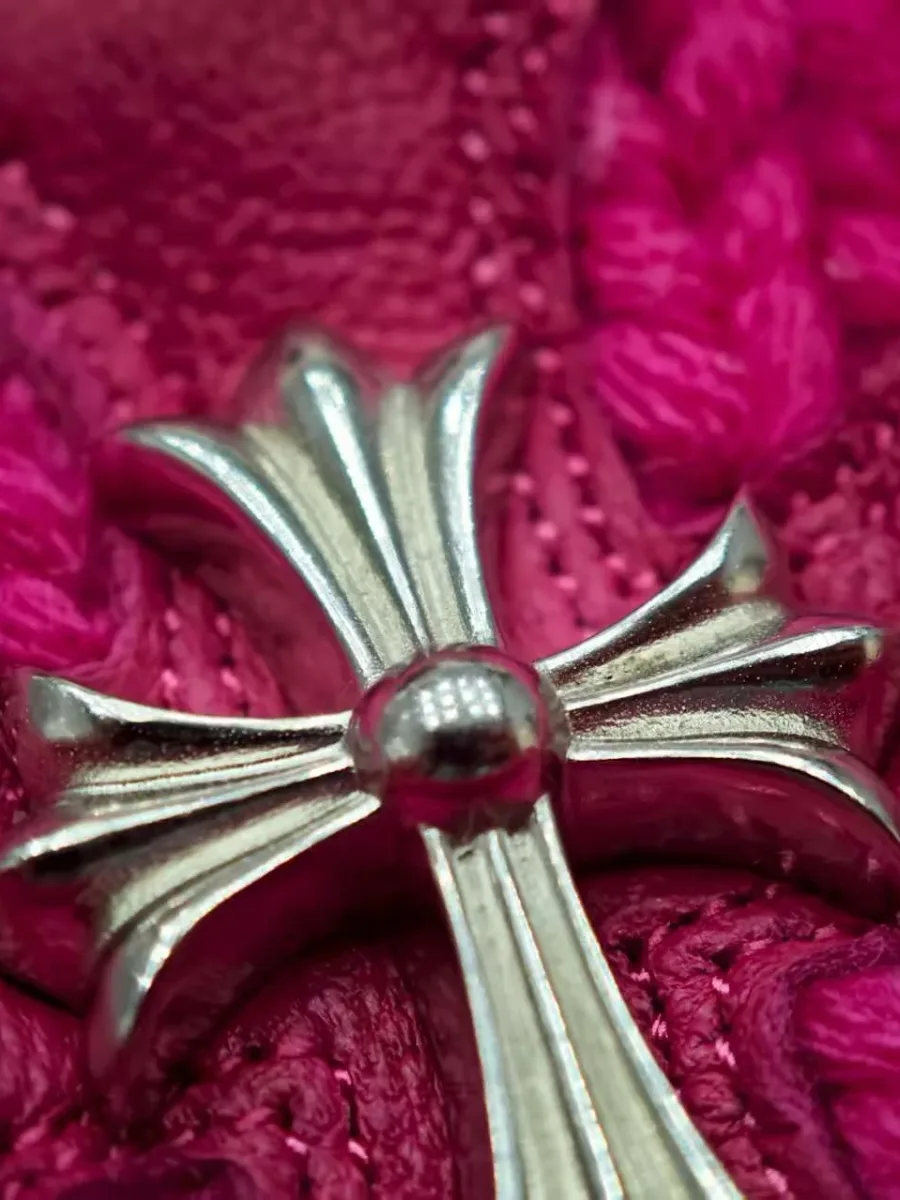 Вязаная шапка Chrome Hearts