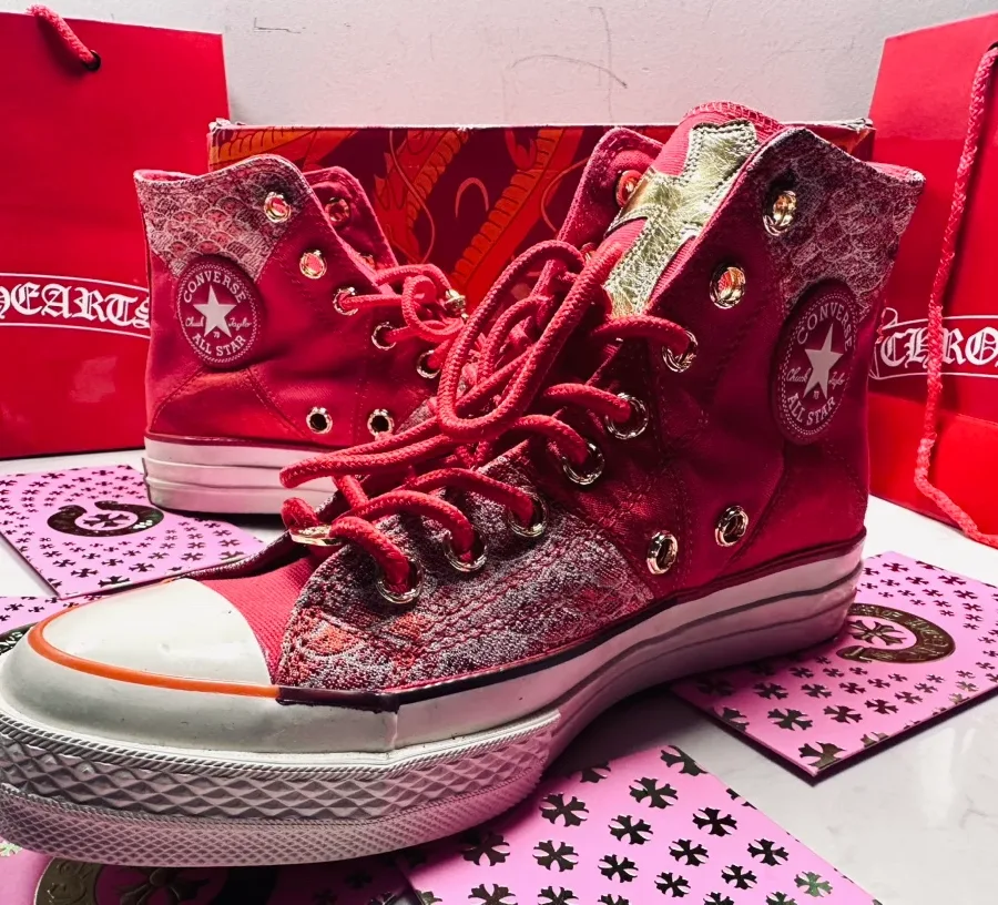 Chrome Hearts x Converse Кеды Chuck Taylor All Star 1970s