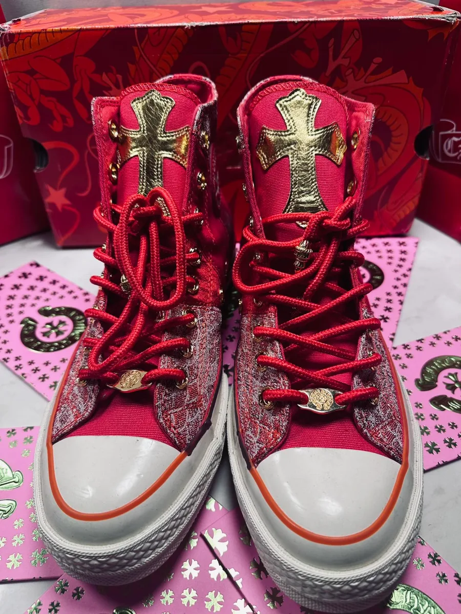 Chrome Hearts x Converse Кеды Chuck Taylor All Star 1970s