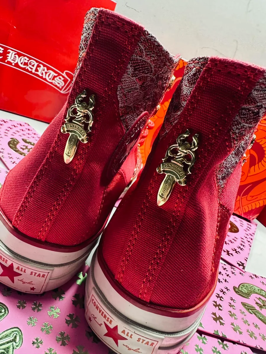 Chrome Hearts x Converse Кеды Chuck Taylor All Star 1970s