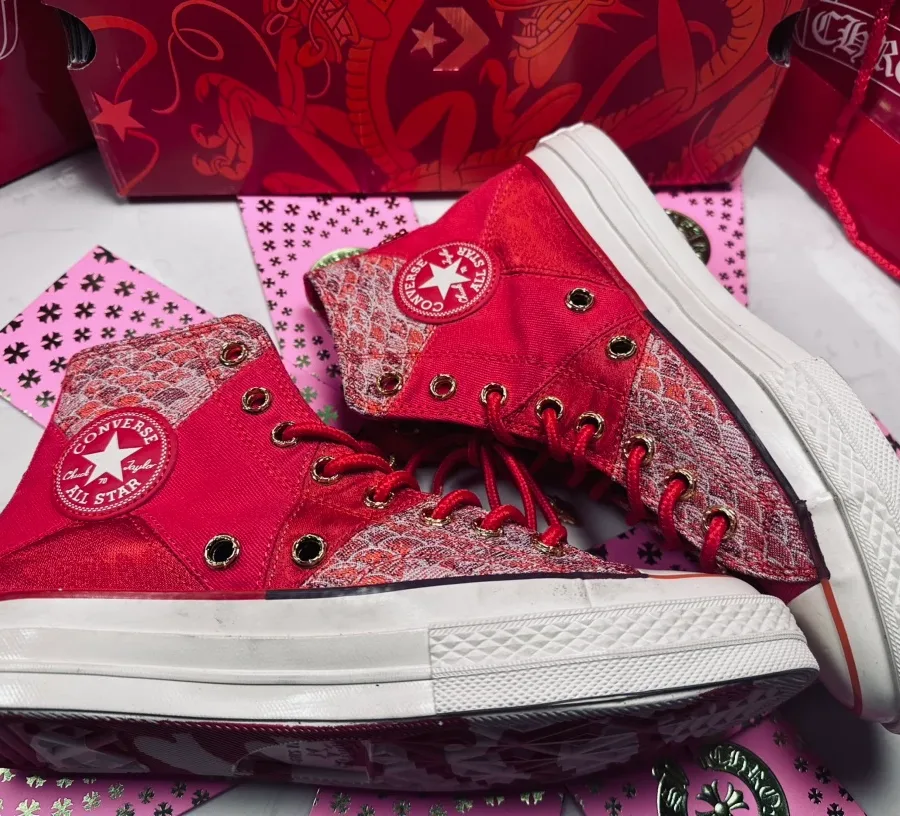 Chrome Hearts x Converse Кеды Chuck Taylor All Star 1970s