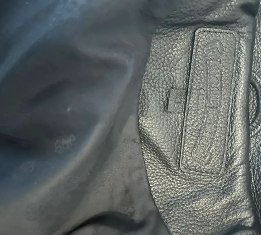 Chrome Hearts кожаная куртка