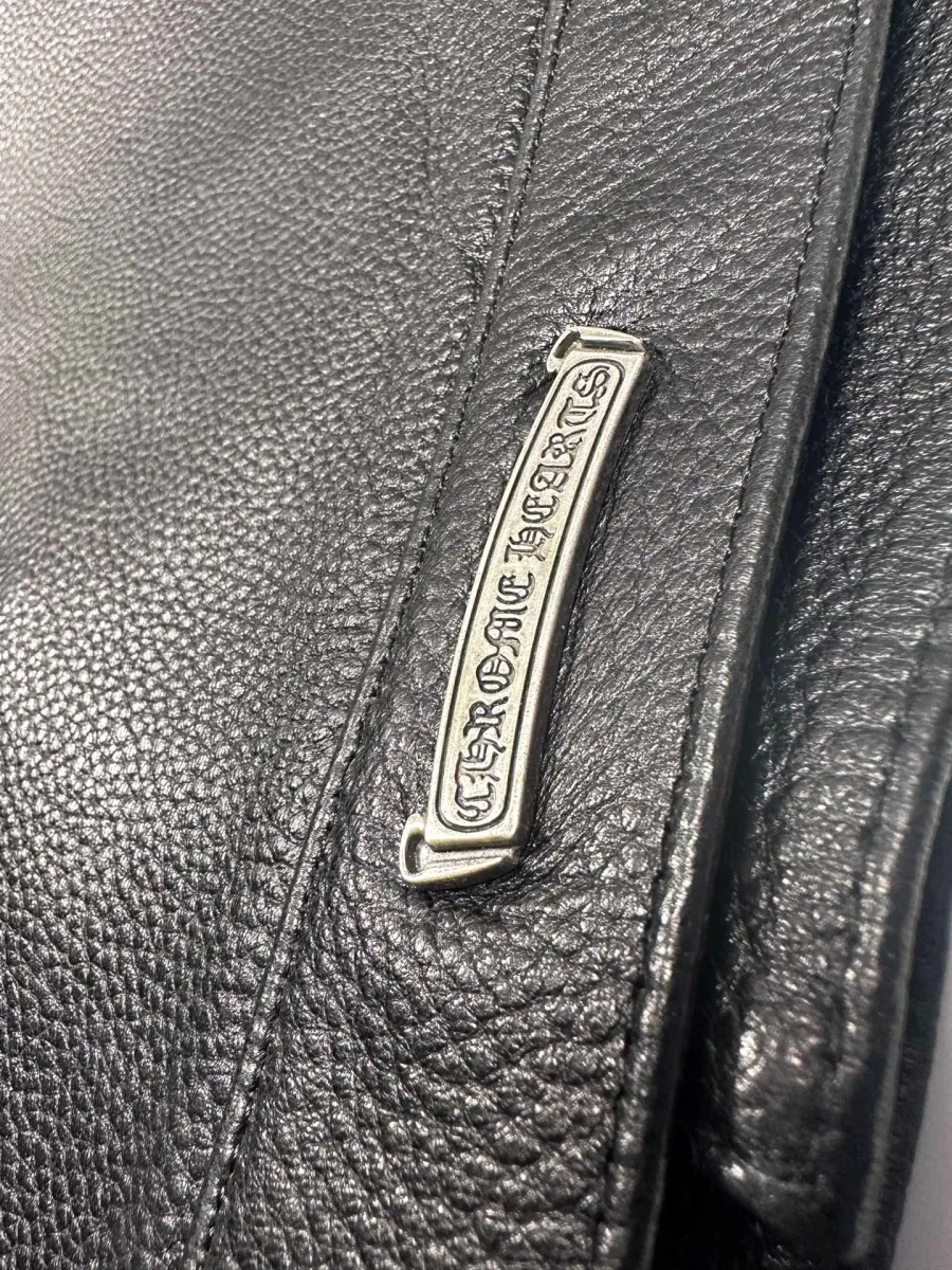 Chrome Hearts кожаная куртка